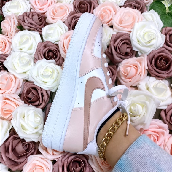 Custom Air Force 1 Bubble Gum Dessert Sneakers - Picture 2 of 13